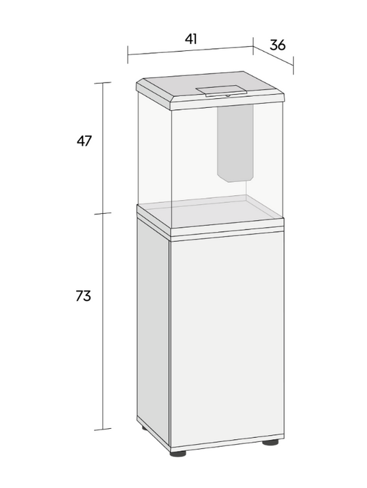 JUWEL VIO CUBE 54 LED - Acquario
