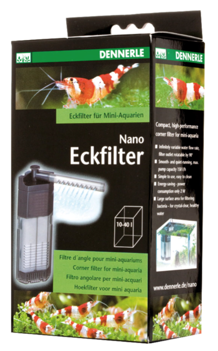 Carica immagine in Galleria Viewer, Dennerle Nano Filtro Angolare - Filtro Interno per Acquari 10-40 L
