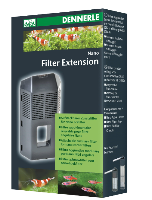 Laden Sie das Bild in Galerie -Viewer, Dennerle Nano Filter Extension - Filtro Aggiuntivo per Filtro Angolare Nano
