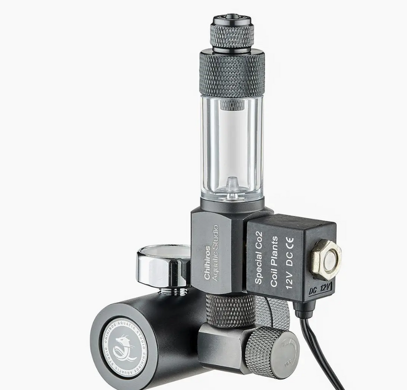 Load image into Gallery viewer, Chihiros CO2 Regulator Mate - Pressure Regulator with Bubble Counter and Solenoid Valve
