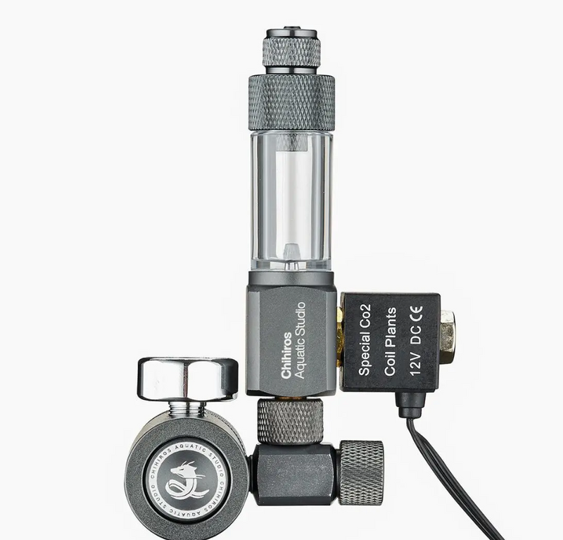 Load image into Gallery viewer, Chihiros CO2 Regulator Mate - Pressure Regulator with Bubble Counter and Solenoid Valve
