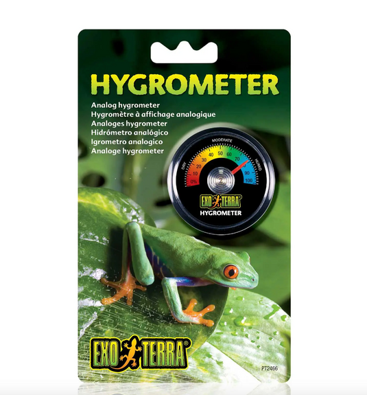 Exo Terra Analog Hygrometer - Igrometro Analogico per Terrario