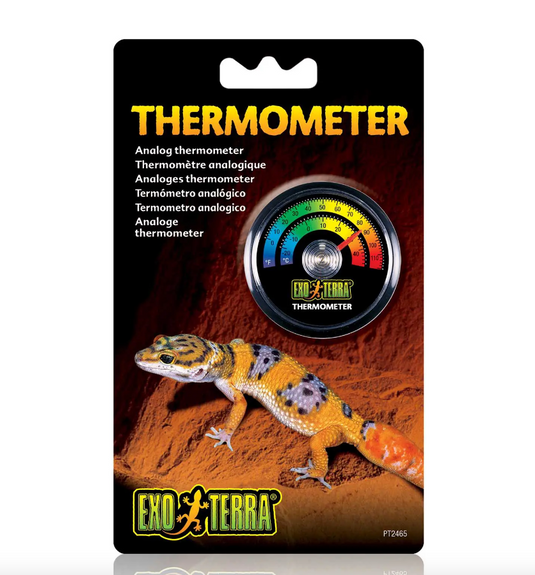 Exo Terra Analog Thermometer - Termometro Analogico per Terrario
