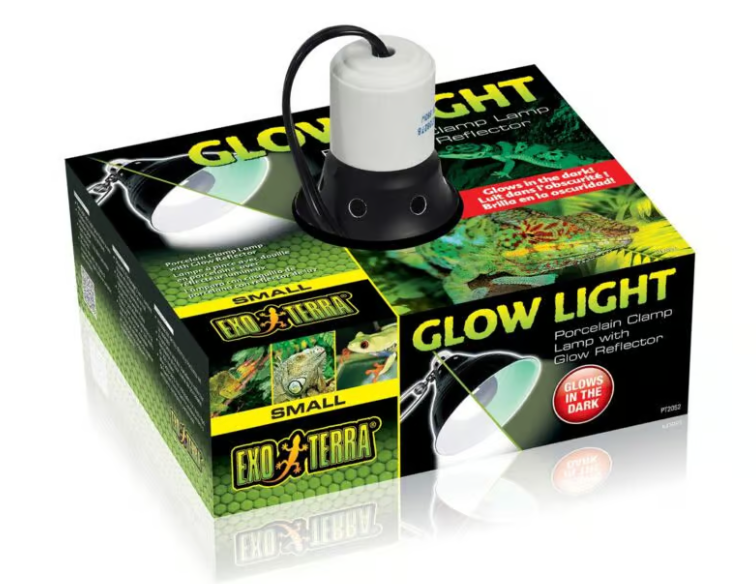 Load image into Gallery viewer, EXO TERRA - Glow Light Small - Portalampada a Morsetto con Riflettore Luminescente
