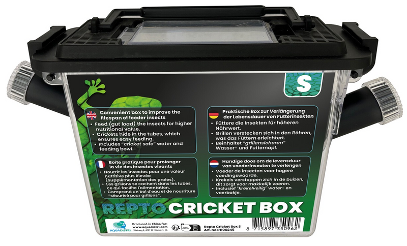 Carica immagine in Galleria Viewer, REPTO Cricket Box S / Contenitore per Grilli S
