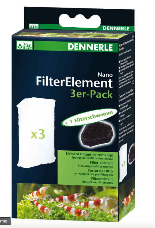 Dennerle Ricambio Filtro angolare 3 pezzi
