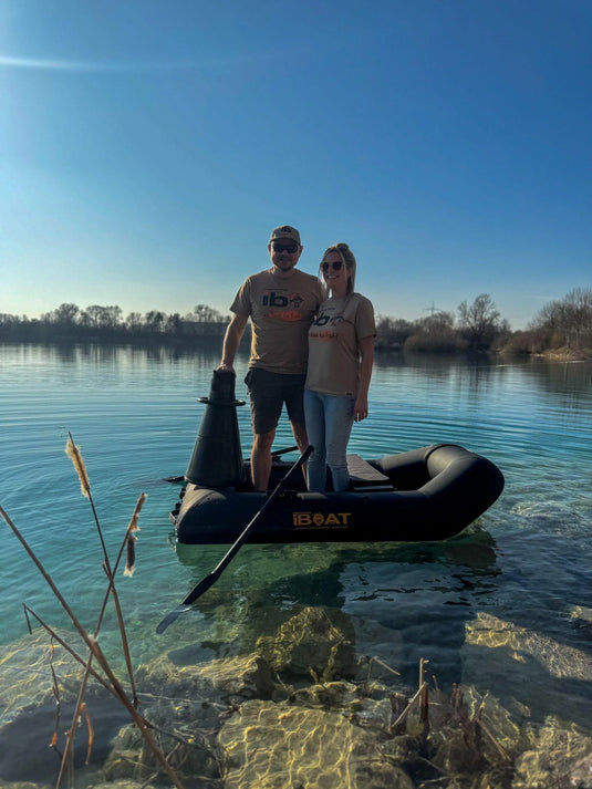 iBoat 185 GEN5 Superlight - Carbon Black - Gommone da bagagliaio