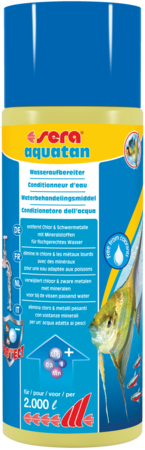 Sera Aquatan Conditionneur d'eau douce et de mer