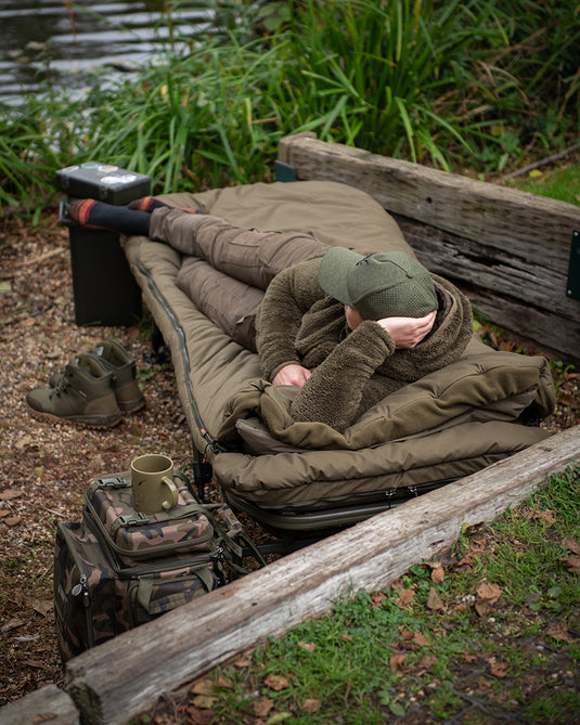 Fox Duralite All Season System - Sistema Lettino + Sacco a Pelo