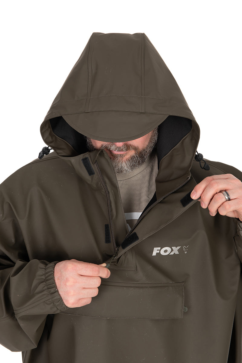 Carica immagine in Galleria Viewer, FOX Khaki Poncho 10.000 mm / Poncho Impermeabile Kaki
