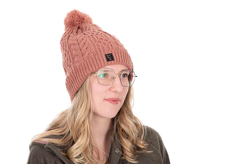 Carica immagine in Galleria Viewer, Fox Ladies Knitted Bobble Hat - Cappello a Pompon da Donna
