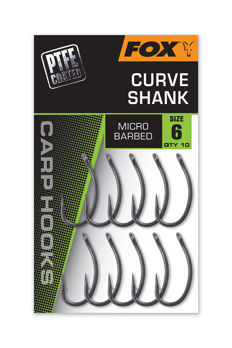 Carica immagine in Galleria Viewer, Fox Curve Shank - Carp Hooks / Ami Gambo Curvo
