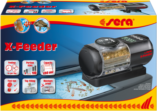 Sera X-Feeder - Distributeur automatique de nourriture pour aquarium