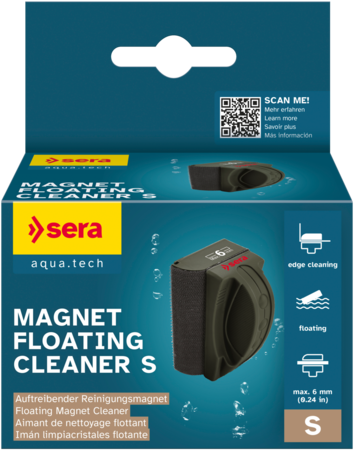 Carica immagine in Galleria Viewer, Sera Magnet Cleaner Floating S - Calamita Galleggiante per Vetri
