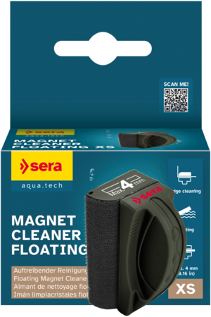 Laden Sie das Bild in Galerie -Viewer, Sera Magnet Cleaner Floating XS - Calamita Galleggiante per Vetri
