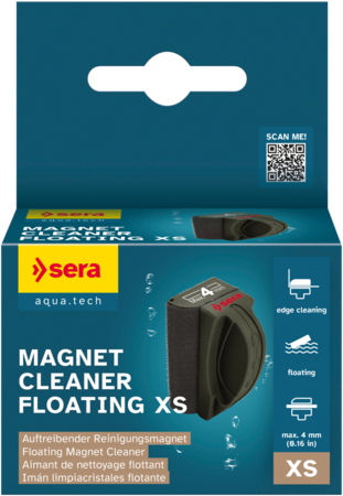 Laden Sie das Bild in Galerie -Viewer, Sera Magnet Cleaner Floating XS - Calamita Galleggiante per Vetri
