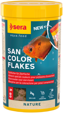 Sera San Color Flakes - Aliment pour la coloration