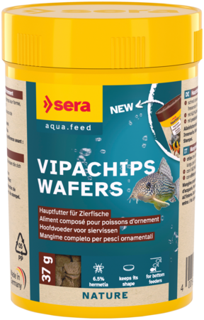 Sera Vipachips Wafers - Mangime Completo per Pesci di Fondo