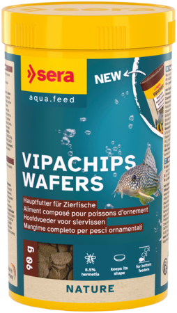 Sera Vipachips Wafers - Mangime Completo per Pesci di Fondo