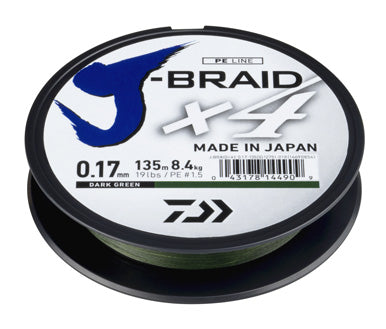 Daiwa J-Braid X4 135m