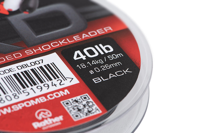 Carica immagine in Galleria Viewer, Spomb XD Shockleader Braid - Leader Intrecciato 50m 40lb
