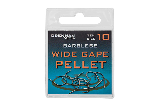 Load image into Gallery viewer, Drennan Barbless Wide Gape Pellet
