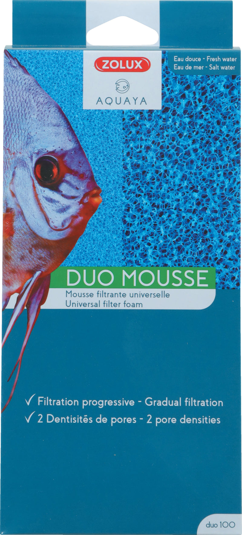 Chargez l'image dans la visionneuse de la galerie, ZOLUX - Duo Mouss' 100 - Spugne Filtranti per Acquario
