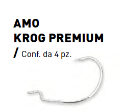 Fiiish - Black Minnow Krog Premium Hook No. 3