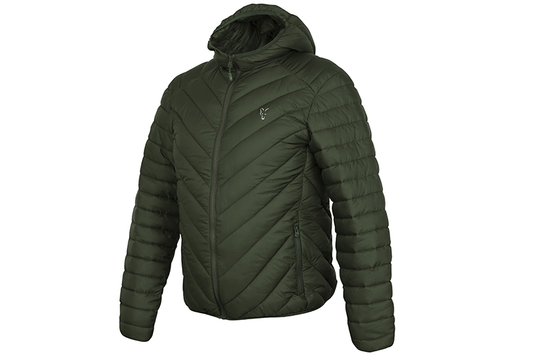 Fox Collection Quilted Jacket Silver Green