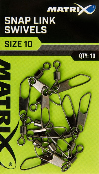 Carica immagine in Galleria Viewer, Matrix Snap Link Swivels - Girelle con Moschettone
