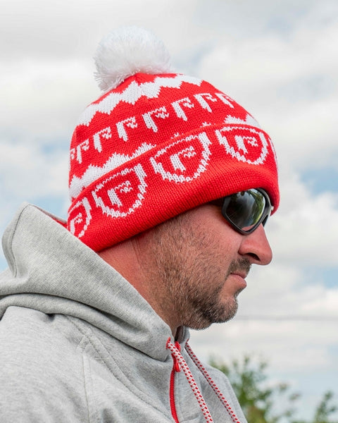 Carica immagine in Galleria Viewer, Fox Rage Red &amp; White Bobble Hat
