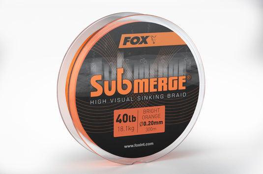 Fox Submerge Orange Sinking Braid
