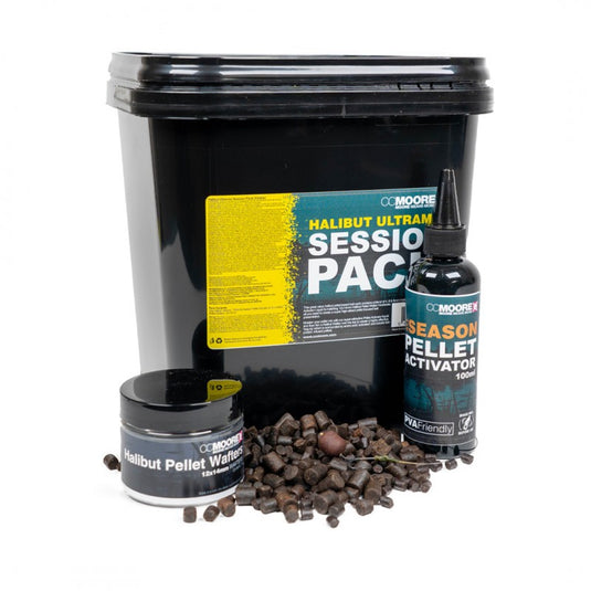 CC Moore Halibut Ultramix Session Pack - Complete 2kg Halibut Pellet Kit