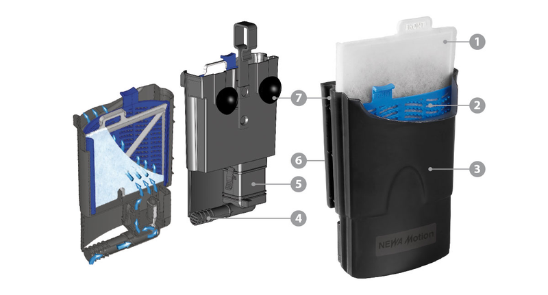 Chargez l'image dans la visionneuse de la galerie, NEWA Motion NWM300 - Filtre Interne pour Aquariums 20-60 L
