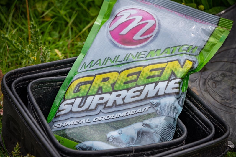 Carica immagine in Galleria Viewer, Mainline Match Green Supreme Fishmeal Groundbait
