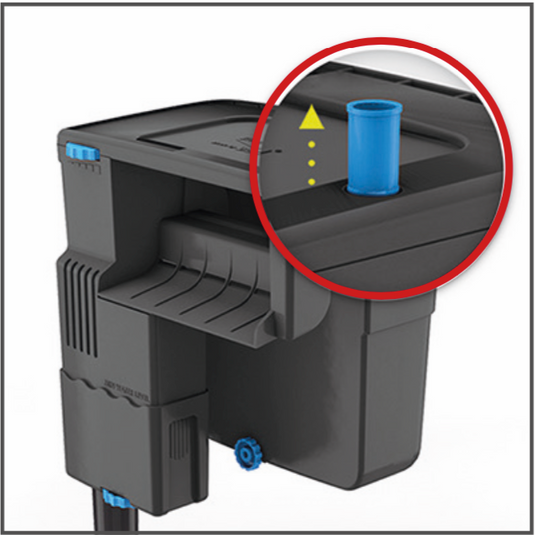 Sicce Tidal - Filtro Hang-On con Materiali Seachem