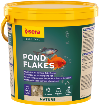 Carica immagine in Galleria Viewer, sera Pond Flakes - Mangime Scaglie Pesci Laghetto

