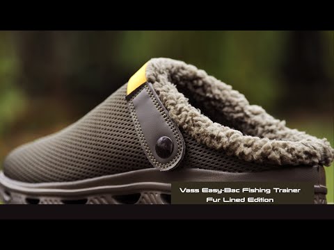 Laden und spielen Sie Video in Galerie -Viewer, Vass Easy-Bac Fishing Trainer Fur Lined Edition - Calzatura da Pesca Foderata
