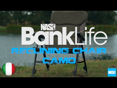 Laden und spielen Sie Video in Galerie -Viewer, Kevin Nash Bank Life Reclining Chair Camo
