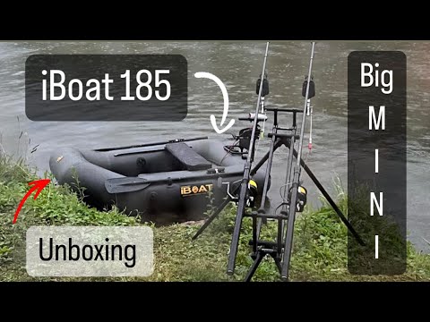 Laden und spielen Sie Video in Galerie -Viewer, iBoat 185 GEN5 Superlight - Carbon Black - Gommone da bagagliaio
