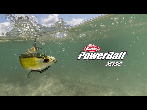 Laden und spielen Sie Video in Galerie -Viewer, Berkley PowerBait Nessie - Soft Glide Bait
