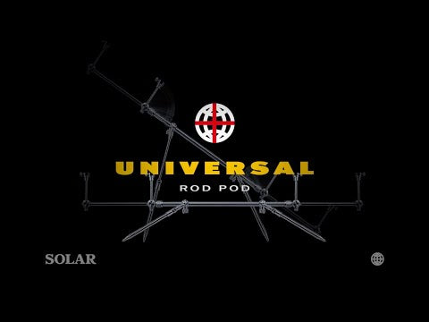 Load and play video in Gallery viewer, Solar P1 Euro Universal Pod - Rod Pod Carpfishing Made in UK
