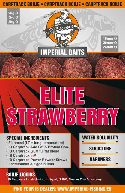 Carica immagine in Galleria Viewer, IB Carptrack Elite Strawberry Boilie Cold Water
