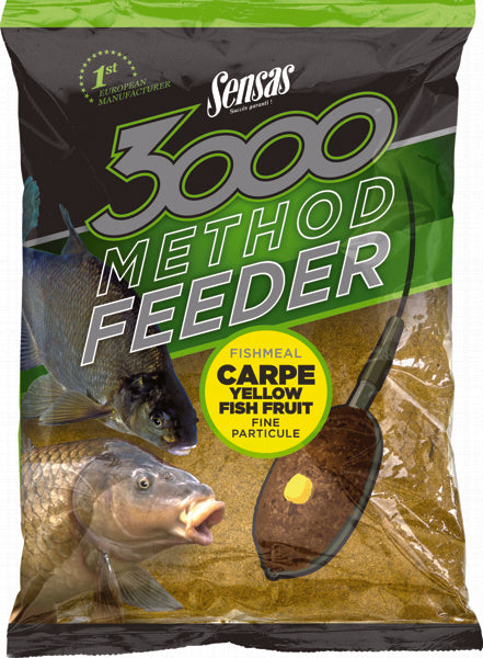 Sensas 3000 Method Carp Yellow 1kg