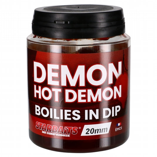 Starbaits Hot Demon Boilies in Dip