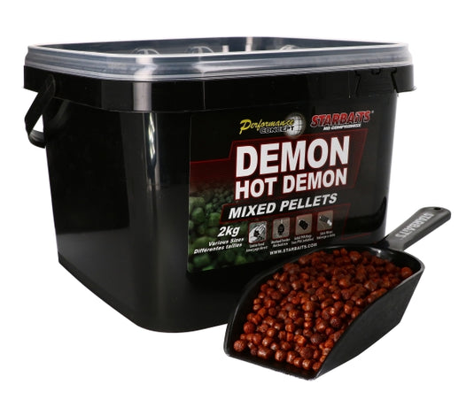 Starbaits Hot Demon Mixed Pellets 2kg